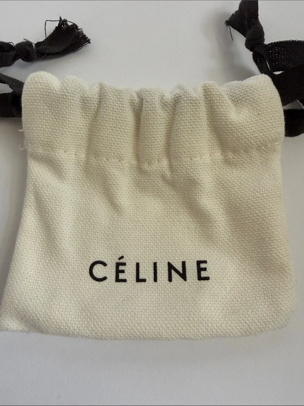 Rare Celine by Phoebe Philo Glossy Black Sculptural Serpent Push Pin